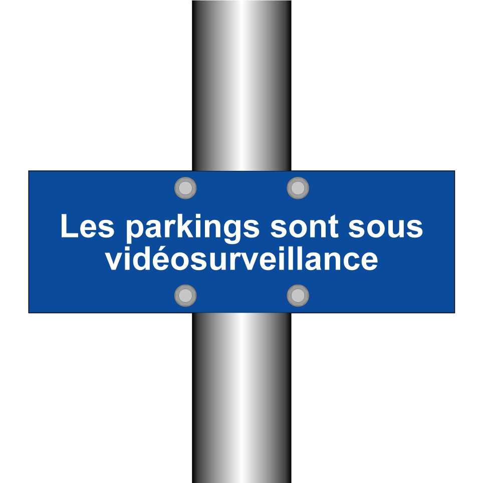 Les parkings sont sous vidéosurveillance