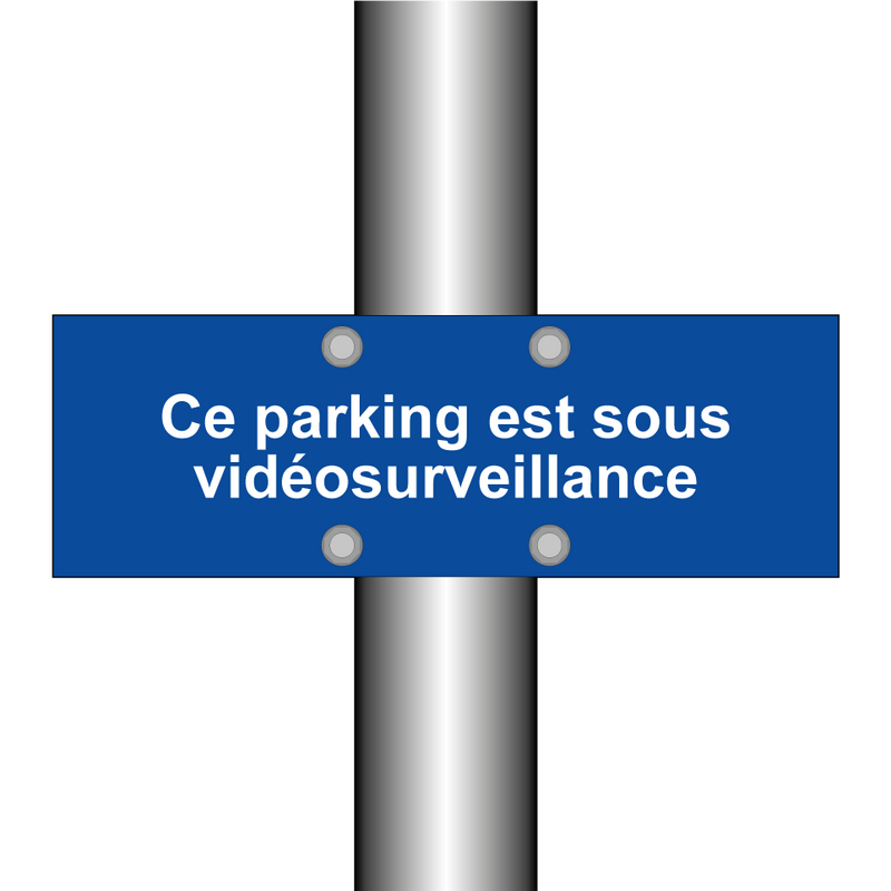 Ce parking est sous vidéosurveillance