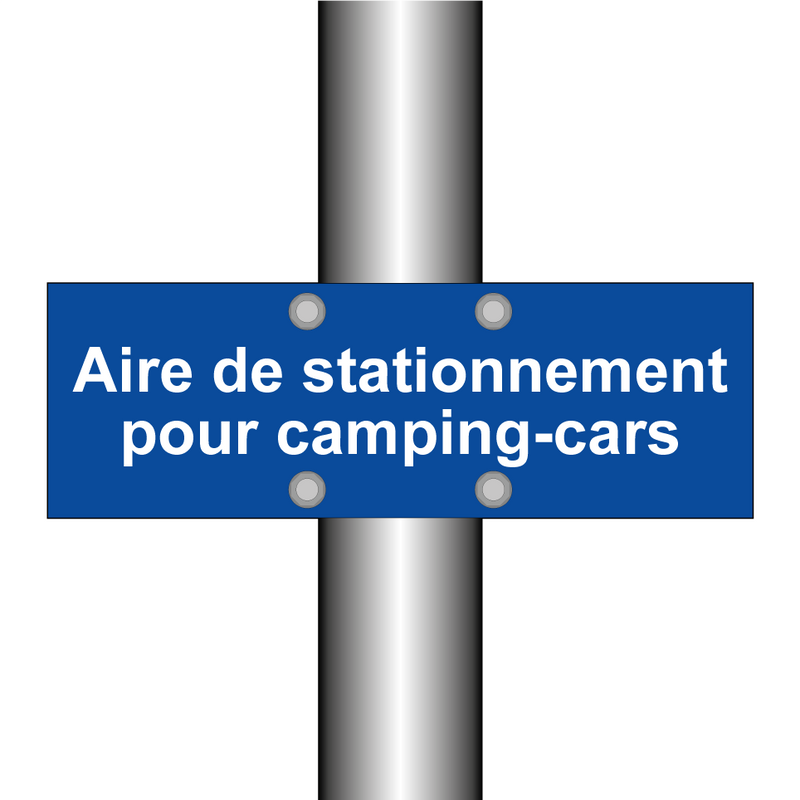 Aire de stationnement pour camping-cars