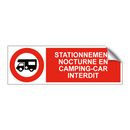 Stationnement nocturne en camping-car interdit