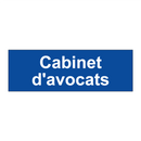 Cabinet d'avocats