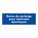 Borne de recharge pour véhicules électriques