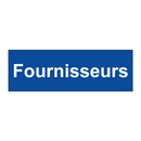 Fournisseurs