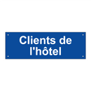 Clients de l'hôtel