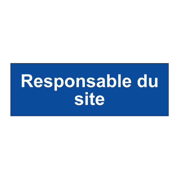 Responsable du site