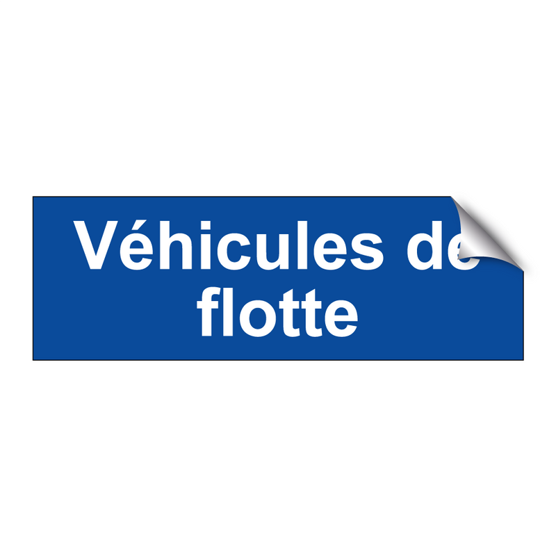Véhicules de flotte