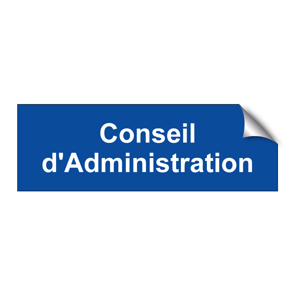 Conseil d'Administration