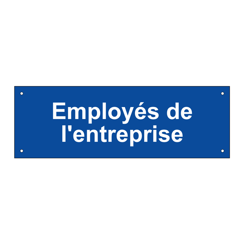 Employés de l'entreprise