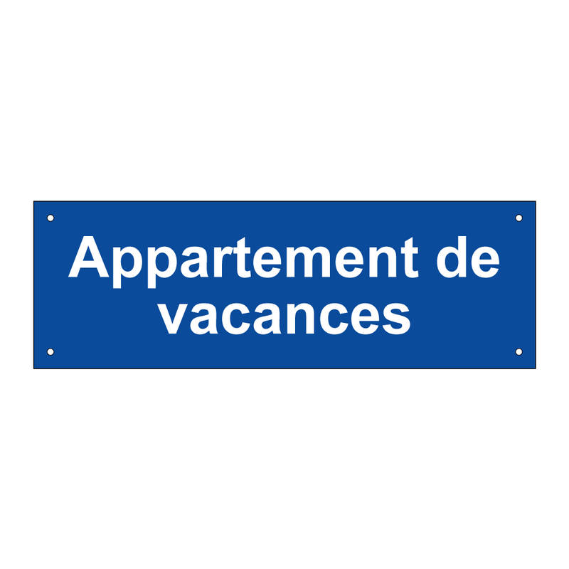 Appartement de vacances