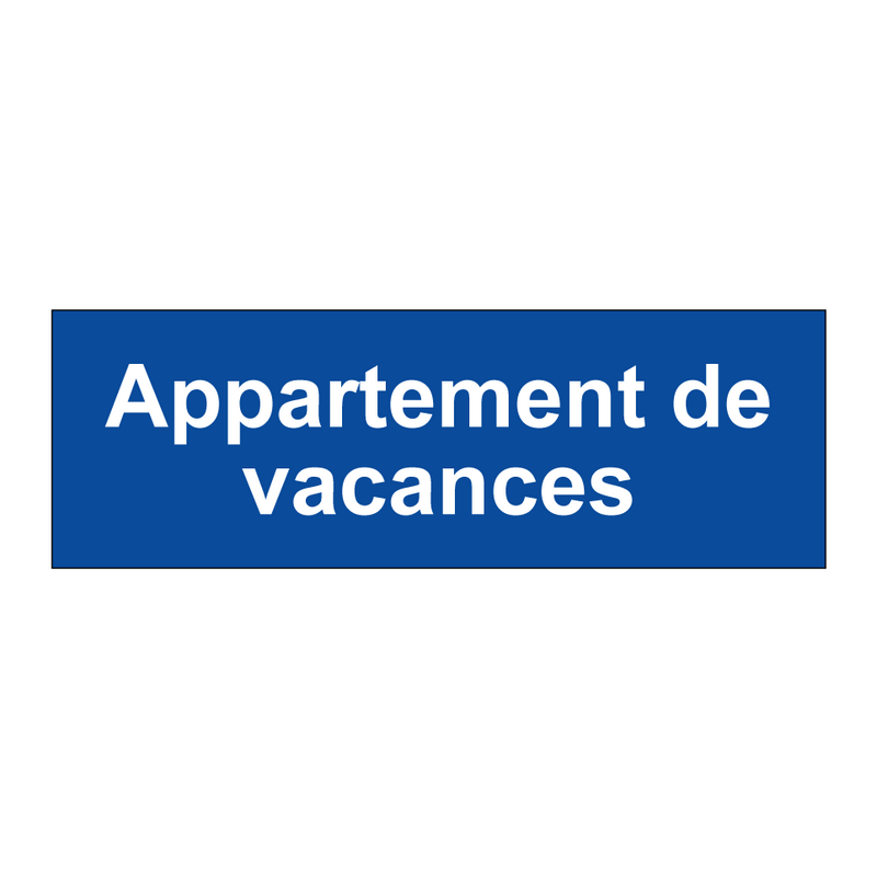 Appartement de vacances