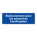 Stationnement pour les personnes handicapées