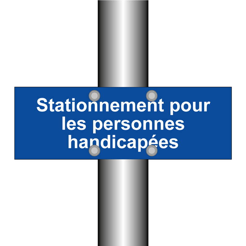 Stationnement pour les personnes handicapées