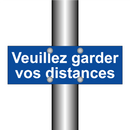 Veuillez garder vos distances