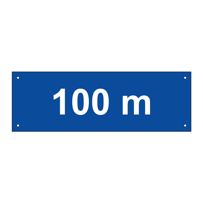 100 m