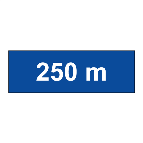 250 m