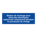 Station de recharge pour véhicules électriques stationnés uniquement pendant le processus de charge