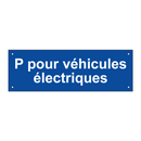 P pour véhicules électriques