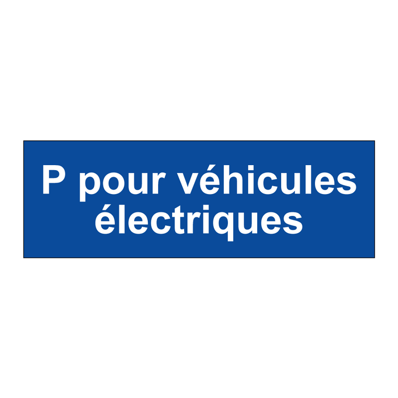 P pour véhicules électriques