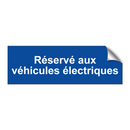 Réservé aux véhicules électriques