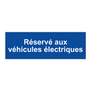 Réservé aux véhicules électriques
