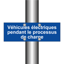 Véhicules électriques pendant le processus de charge