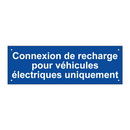 Connexion de recharge pour véhicules électriques uniquement