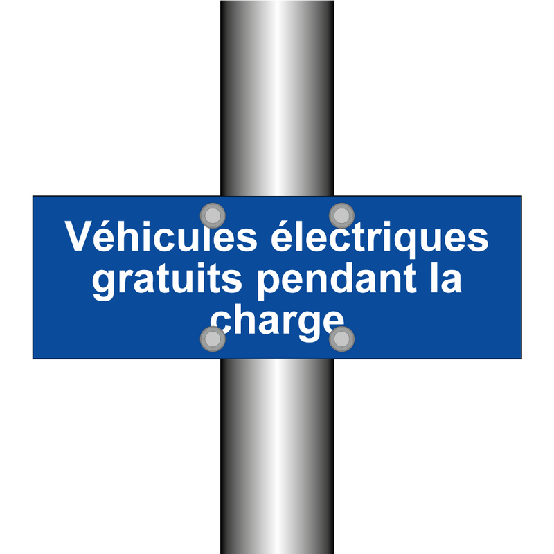 Véhicules électriques gratuits pendant la charge