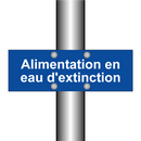 Alimentation en eau d'extinction
