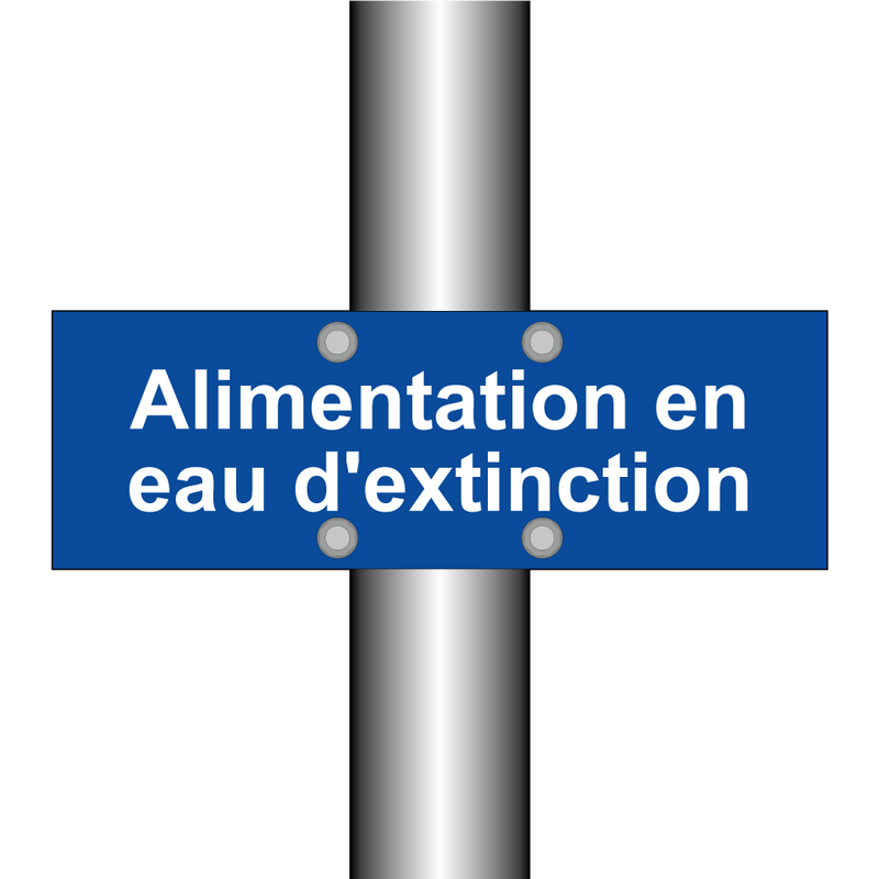 Alimentation en eau d'extinction