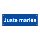 Juste mariés