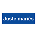 Juste mariés