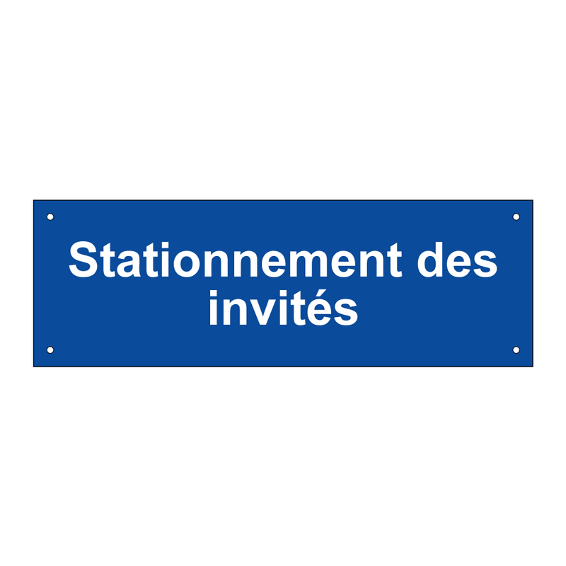 Stationnement des invités