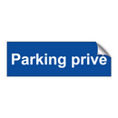 Parking privé