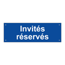 Invités réservés