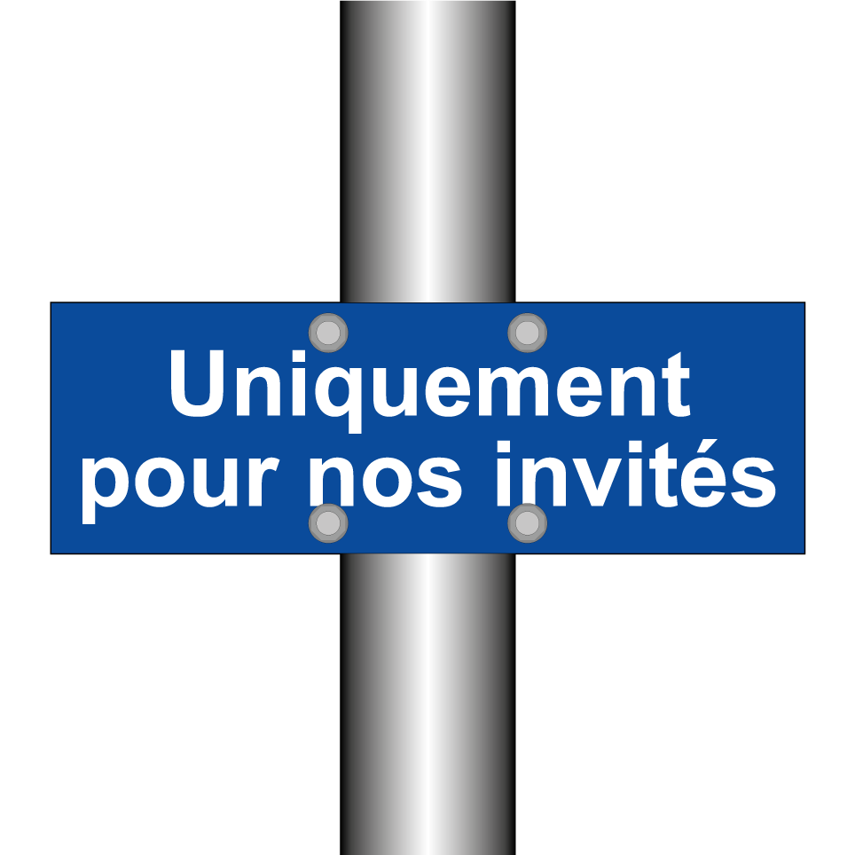 Uniquement pour nos invités