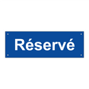 Réservé