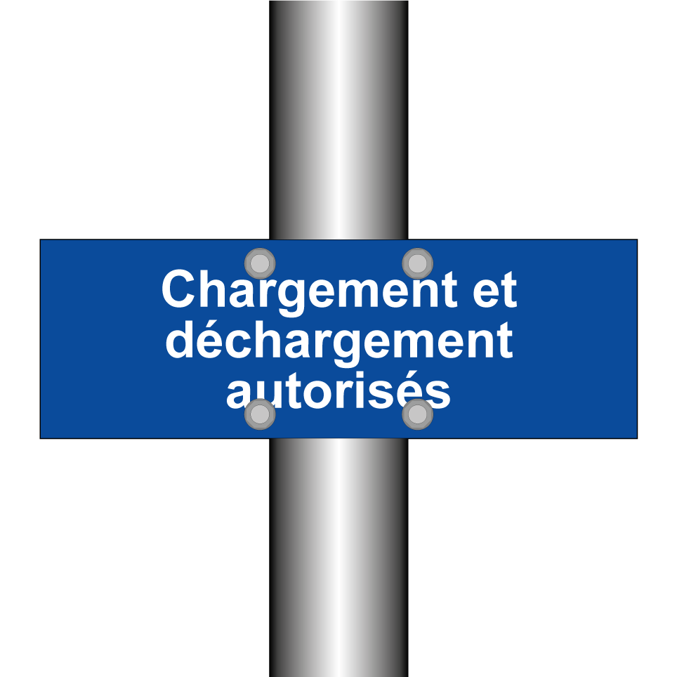 Chargement et déchargement autorisés