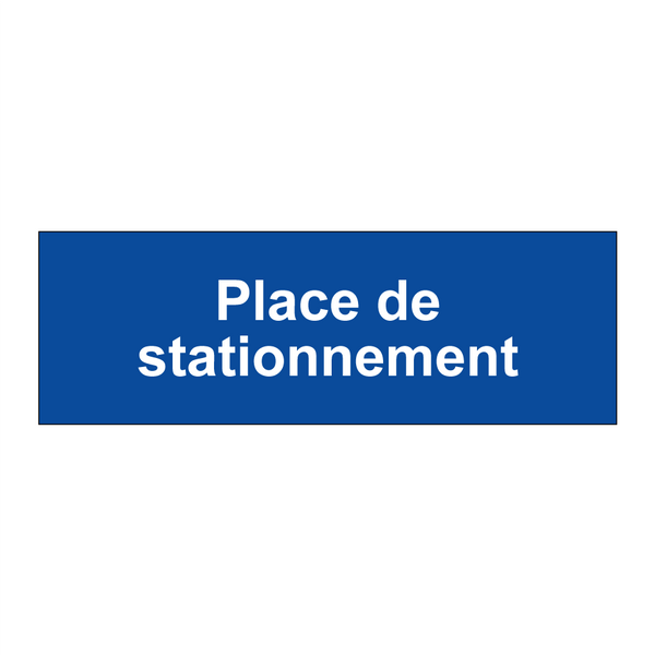 Place de stationnement