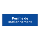 Permis de stationnement