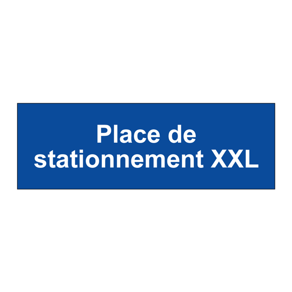 Place de stationnement XXL