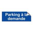 Parking à la demande