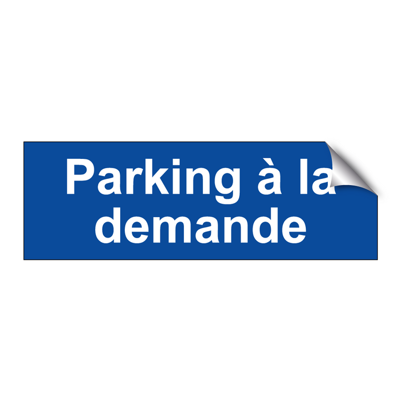 Parking à la demande