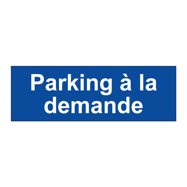 Parking à la demande