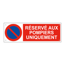 Réservé aux pompiers uniquement