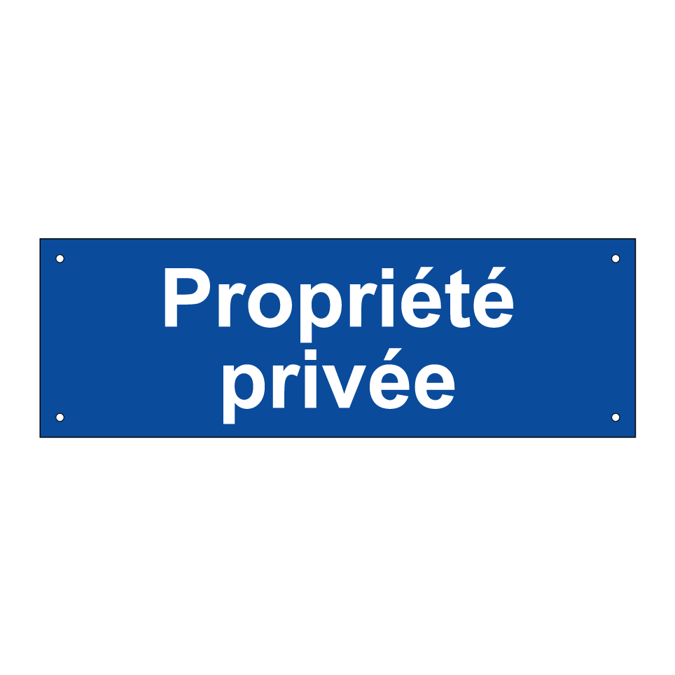 Propriété privée