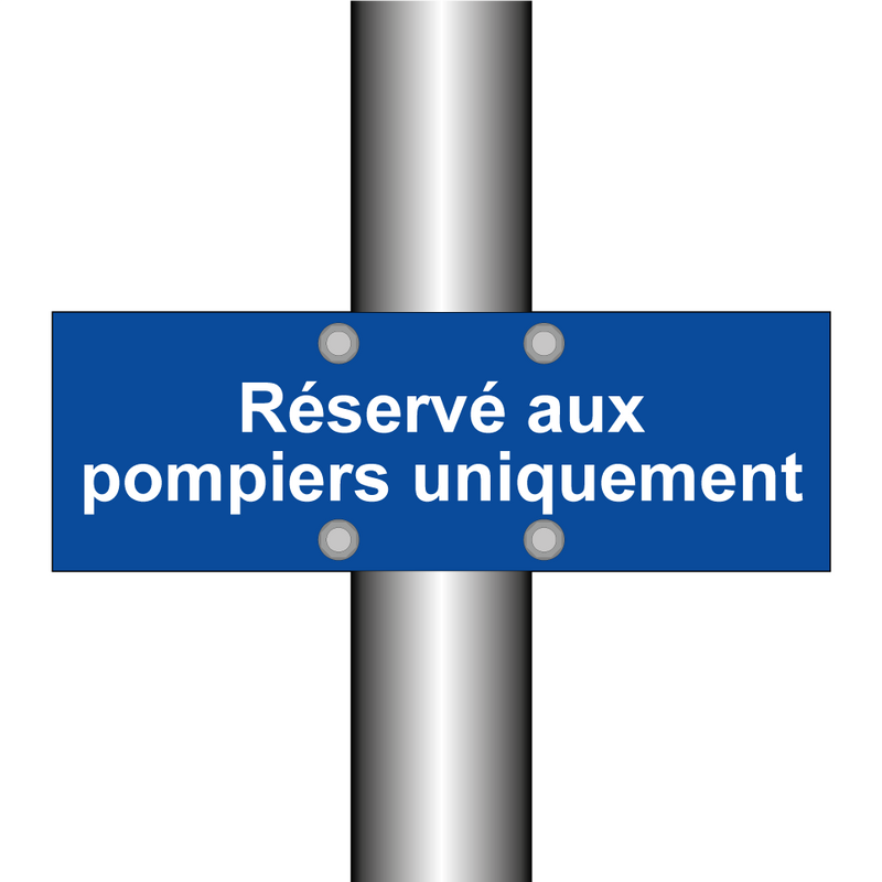 Réservé aux pompiers uniquement