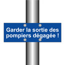 Garder la sortie des pompiers dégagée !