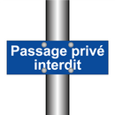 Passage privé interdit
