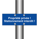 Propriété privée ! Stationnement interdit !