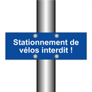 Stationnement de vélos interdit !